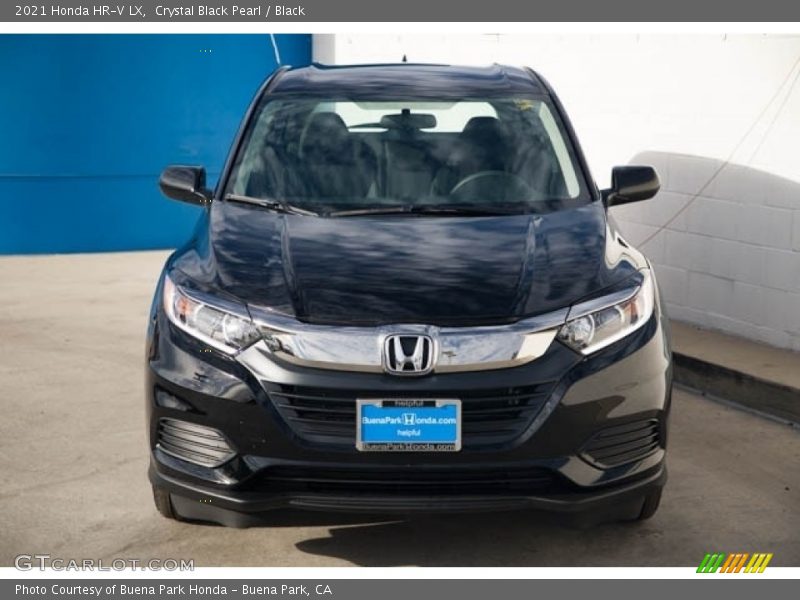 Crystal Black Pearl / Black 2021 Honda HR-V LX