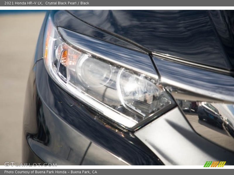 Crystal Black Pearl / Black 2021 Honda HR-V LX