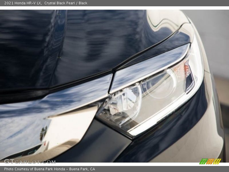 Crystal Black Pearl / Black 2021 Honda HR-V LX