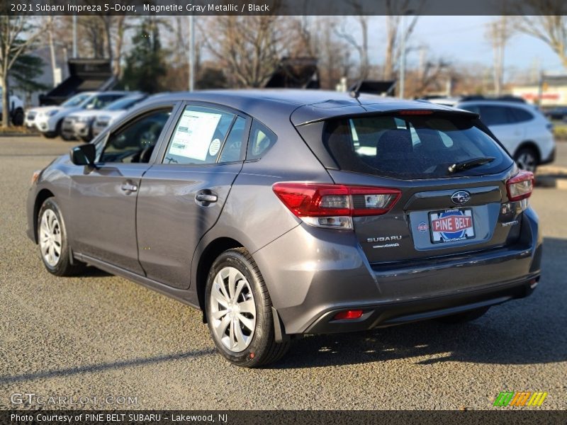 Magnetite Gray Metallic / Black 2021 Subaru Impreza 5-Door