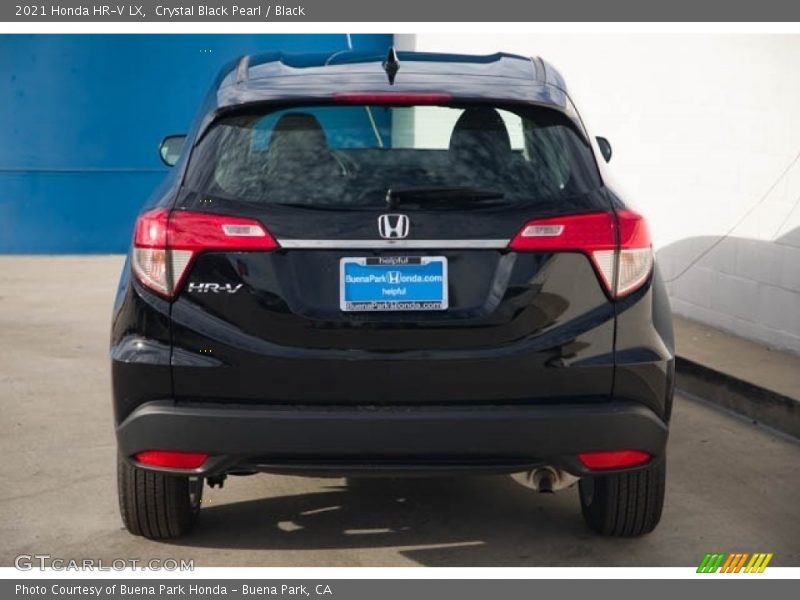 Crystal Black Pearl / Black 2021 Honda HR-V LX