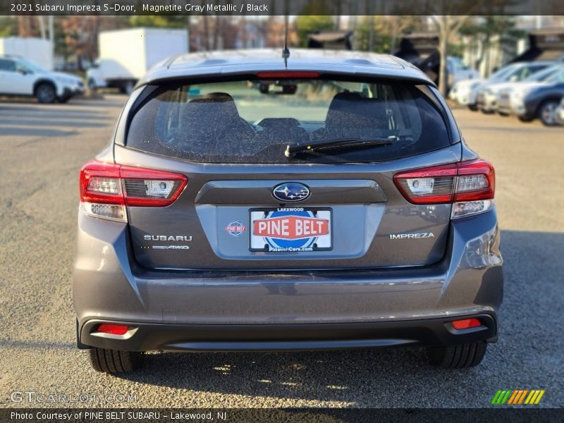 Magnetite Gray Metallic / Black 2021 Subaru Impreza 5-Door