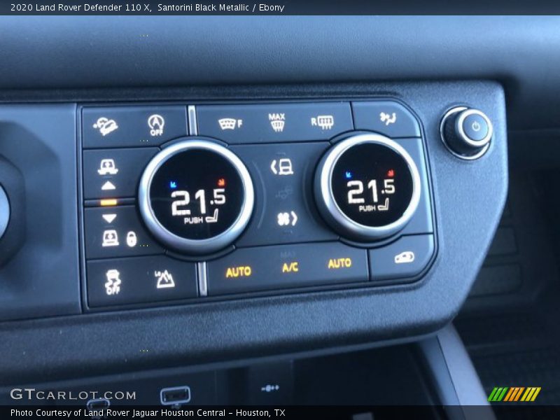 Santorini Black Metallic / Ebony 2020 Land Rover Defender 110 X