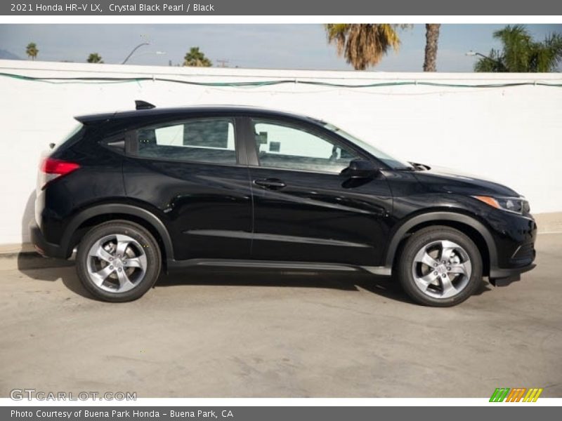 Crystal Black Pearl / Black 2021 Honda HR-V LX