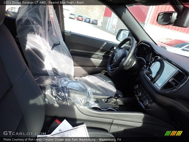 Reactor Blue Pearl / Black 2021 Dodge Durango GT AWD