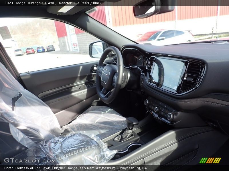 Reactor Blue Pearl / Black 2021 Dodge Durango GT AWD