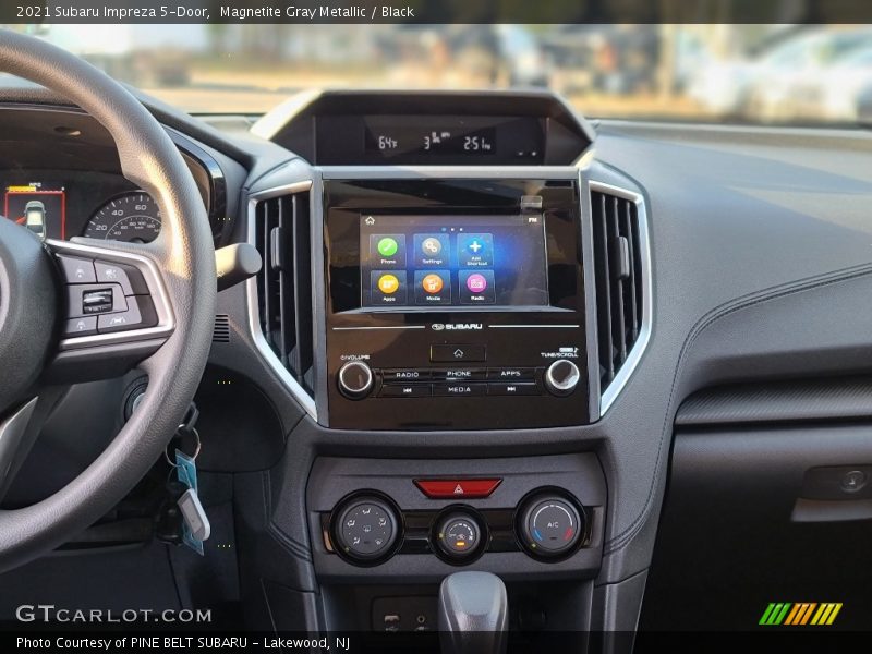 Magnetite Gray Metallic / Black 2021 Subaru Impreza 5-Door