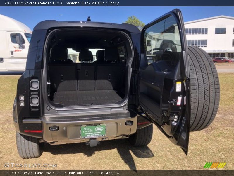 Santorini Black Metallic / Ebony 2020 Land Rover Defender 110 X