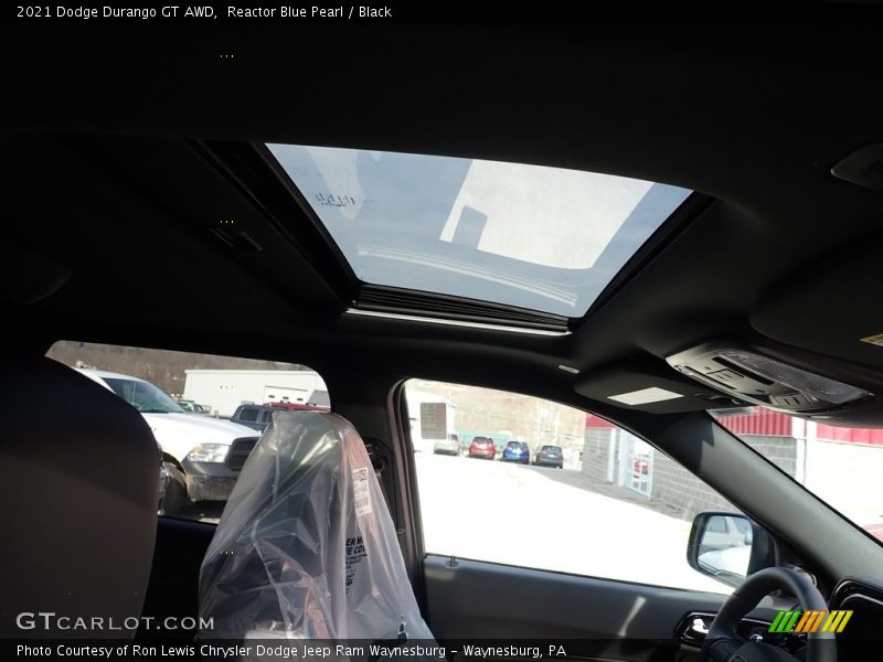 Reactor Blue Pearl / Black 2021 Dodge Durango GT AWD