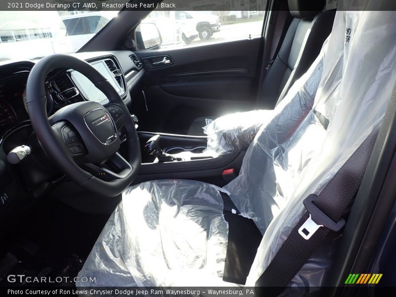 Reactor Blue Pearl / Black 2021 Dodge Durango GT AWD