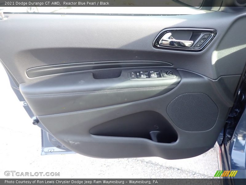 Reactor Blue Pearl / Black 2021 Dodge Durango GT AWD