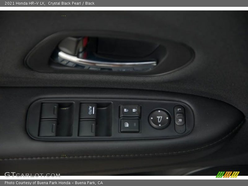 Crystal Black Pearl / Black 2021 Honda HR-V LX