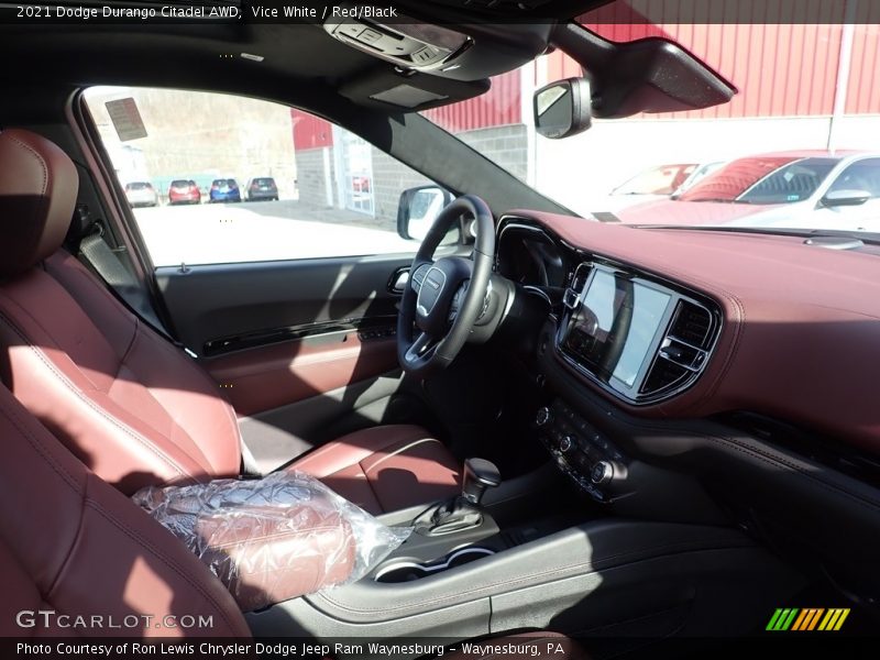 Vice White / Red/Black 2021 Dodge Durango Citadel AWD