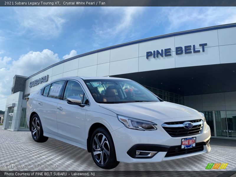 Crystal White Pearl / Tan 2021 Subaru Legacy Touring XT