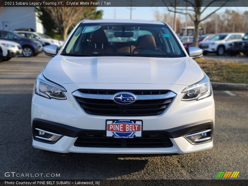 Crystal White Pearl / Tan 2021 Subaru Legacy Touring XT