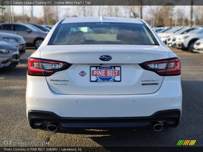 Crystal White Pearl / Tan 2021 Subaru Legacy Touring XT