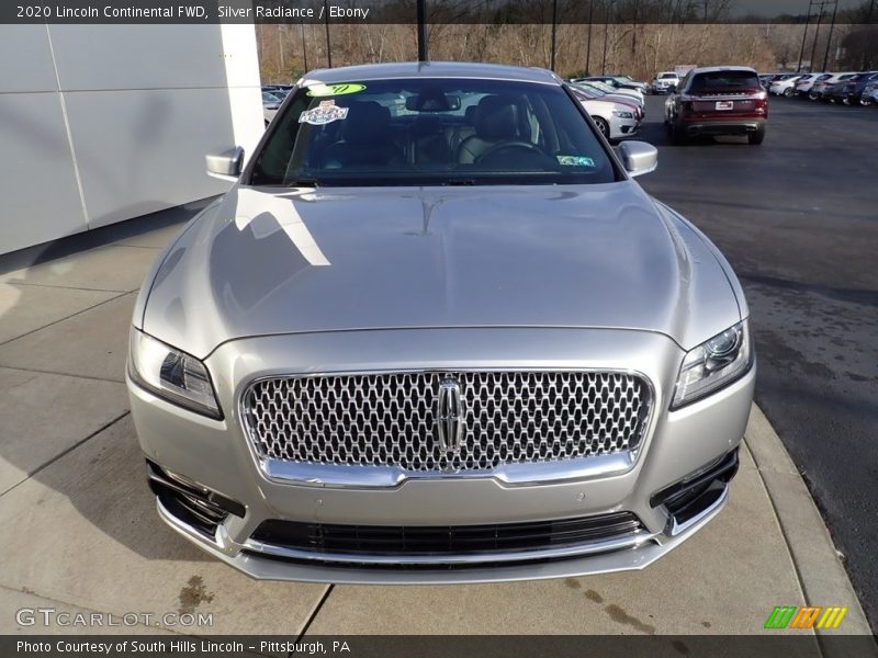 Silver Radiance / Ebony 2020 Lincoln Continental FWD