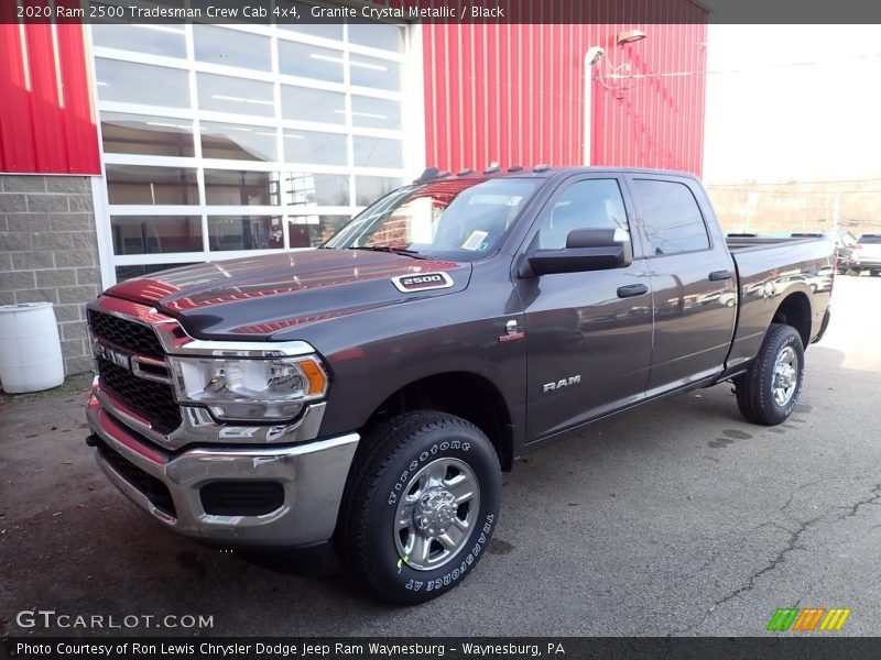 Granite Crystal Metallic / Black 2020 Ram 2500 Tradesman Crew Cab 4x4