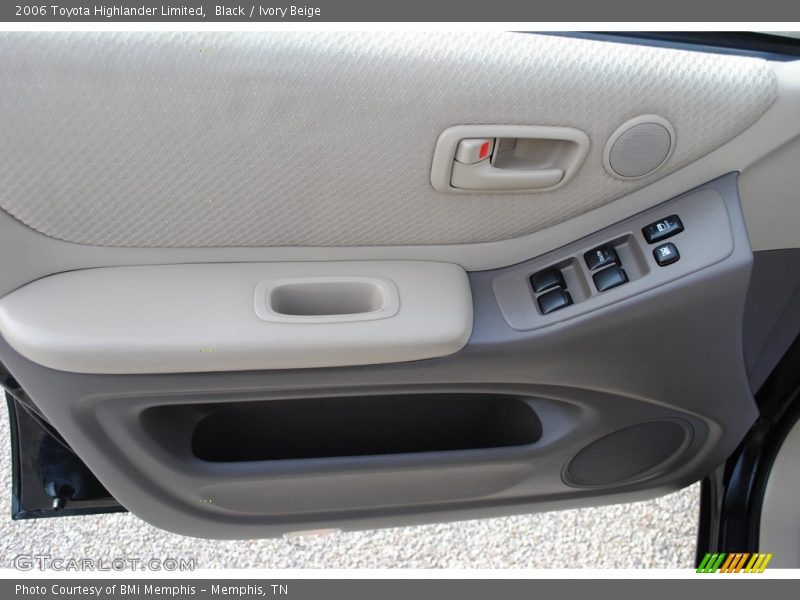 Black / Ivory Beige 2006 Toyota Highlander Limited