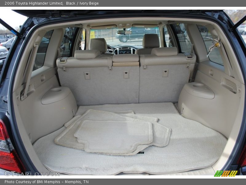 Black / Ivory Beige 2006 Toyota Highlander Limited