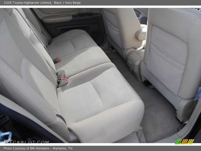 Black / Ivory Beige 2006 Toyota Highlander Limited