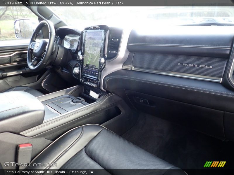 Delmonico Red Pearl / Black 2019 Ram 1500 Limited Crew Cab 4x4