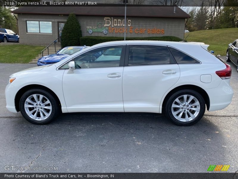 Blizzard White Pearl / Black 2013 Toyota Venza XLE
