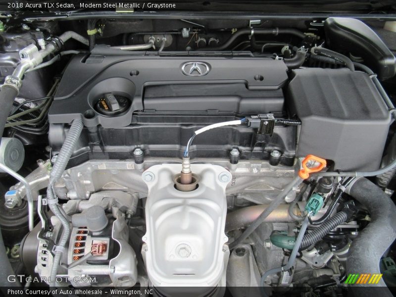 Modern Steel Metallic / Graystone 2018 Acura TLX Sedan