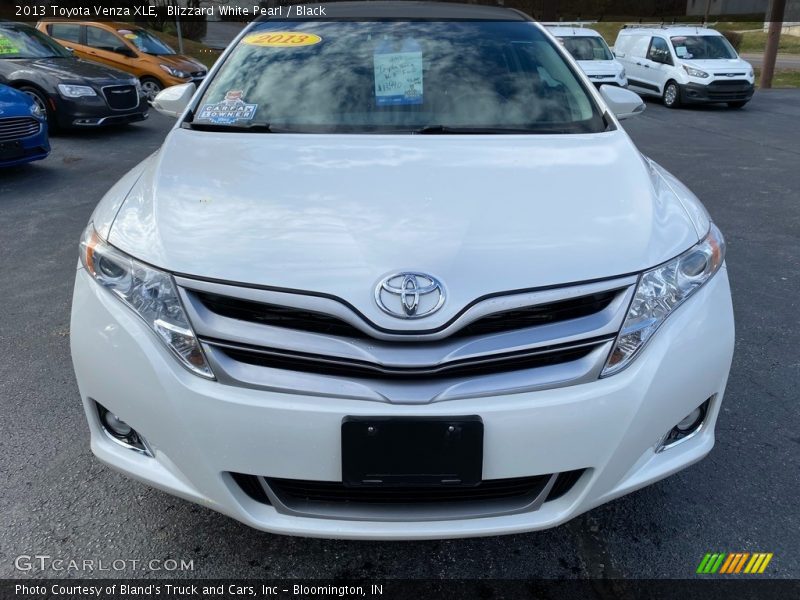 Blizzard White Pearl / Black 2013 Toyota Venza XLE