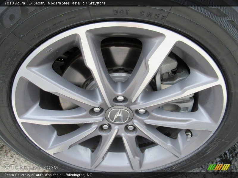 Modern Steel Metallic / Graystone 2018 Acura TLX Sedan
