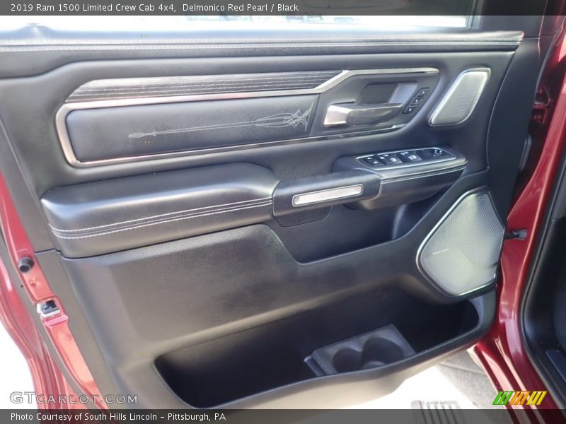 Delmonico Red Pearl / Black 2019 Ram 1500 Limited Crew Cab 4x4