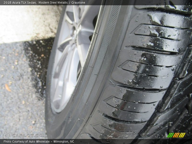 Modern Steel Metallic / Graystone 2018 Acura TLX Sedan