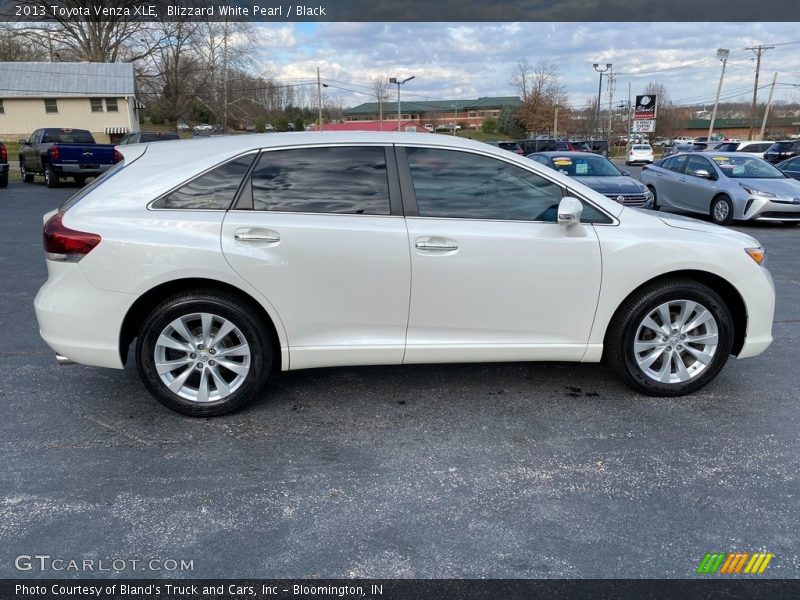 Blizzard White Pearl / Black 2013 Toyota Venza XLE