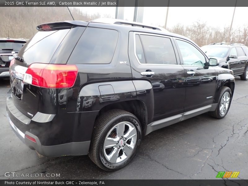 Carbon Black Metallic / Jet Black 2015 GMC Terrain SLE AWD