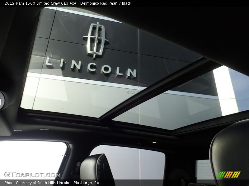 Delmonico Red Pearl / Black 2019 Ram 1500 Limited Crew Cab 4x4