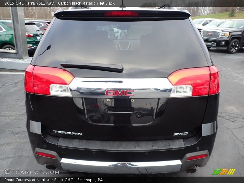 Carbon Black Metallic / Jet Black 2015 GMC Terrain SLE AWD