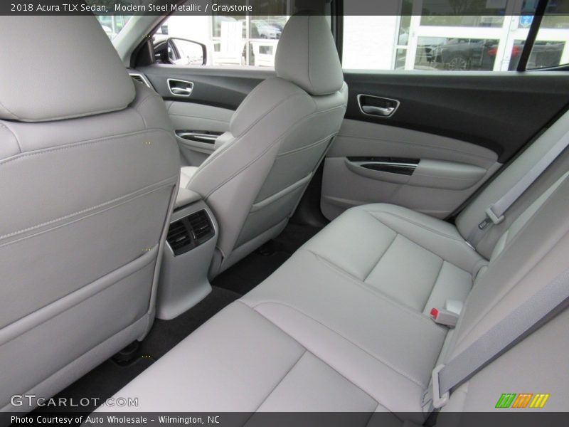 Modern Steel Metallic / Graystone 2018 Acura TLX Sedan