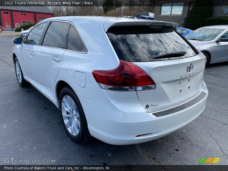 Blizzard White Pearl / Black 2013 Toyota Venza XLE