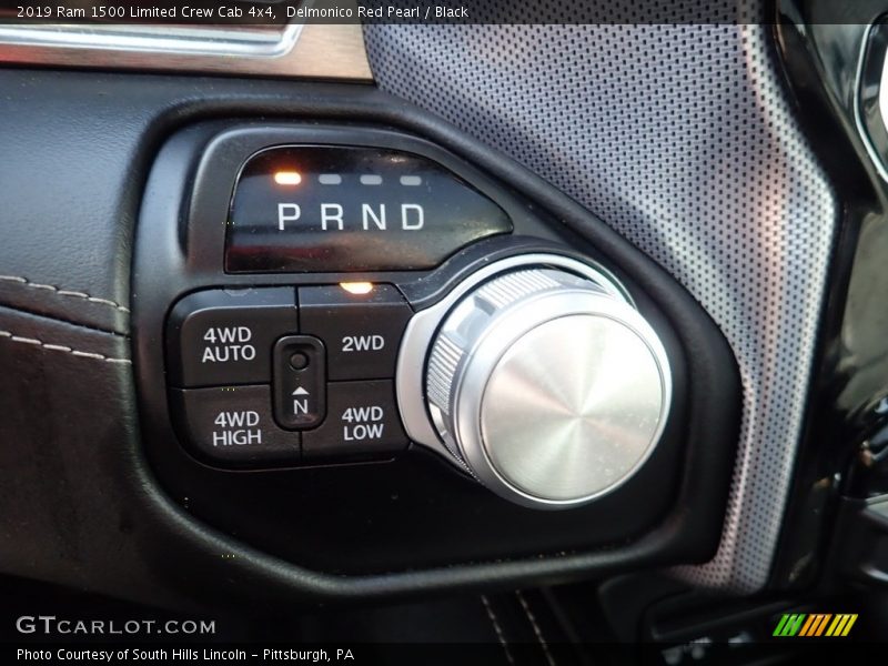 Delmonico Red Pearl / Black 2019 Ram 1500 Limited Crew Cab 4x4