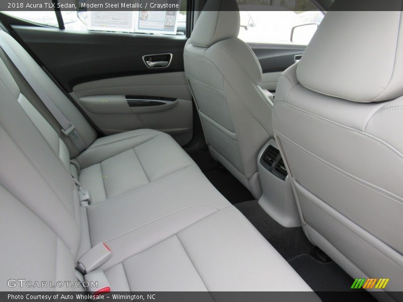 Modern Steel Metallic / Graystone 2018 Acura TLX Sedan