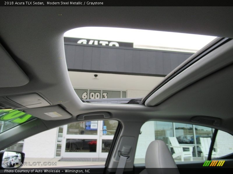 Modern Steel Metallic / Graystone 2018 Acura TLX Sedan