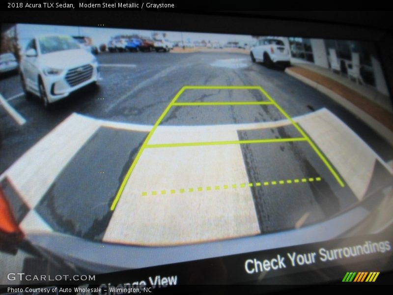 Modern Steel Metallic / Graystone 2018 Acura TLX Sedan