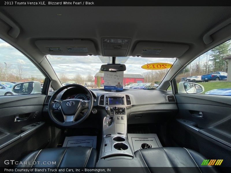 Blizzard White Pearl / Black 2013 Toyota Venza XLE