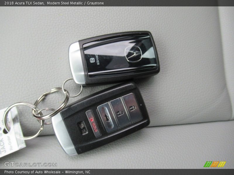 Modern Steel Metallic / Graystone 2018 Acura TLX Sedan