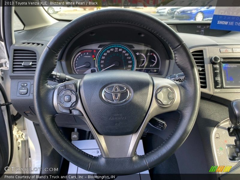Blizzard White Pearl / Black 2013 Toyota Venza XLE