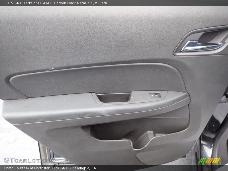 Carbon Black Metallic / Jet Black 2015 GMC Terrain SLE AWD