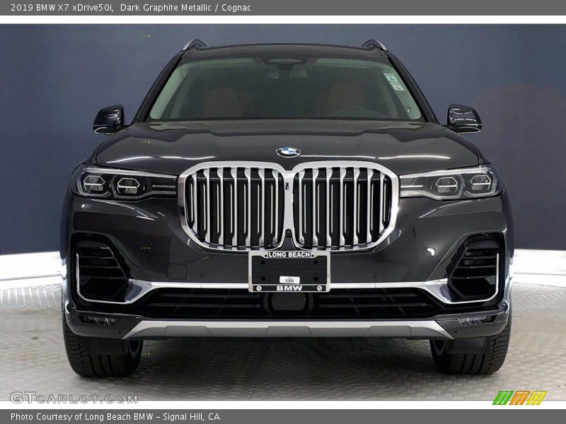 Dark Graphite Metallic / Cognac 2019 BMW X7 xDrive50i