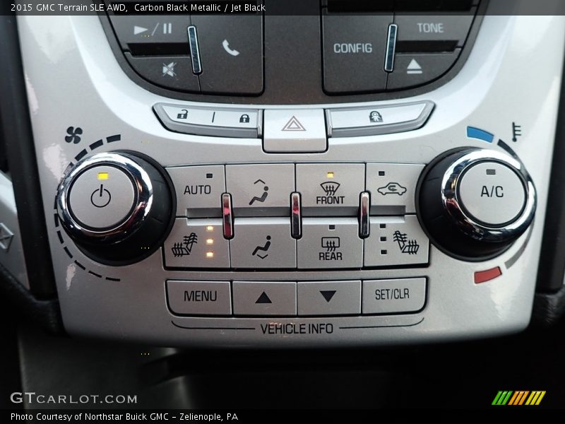 Controls of 2015 Terrain SLE AWD