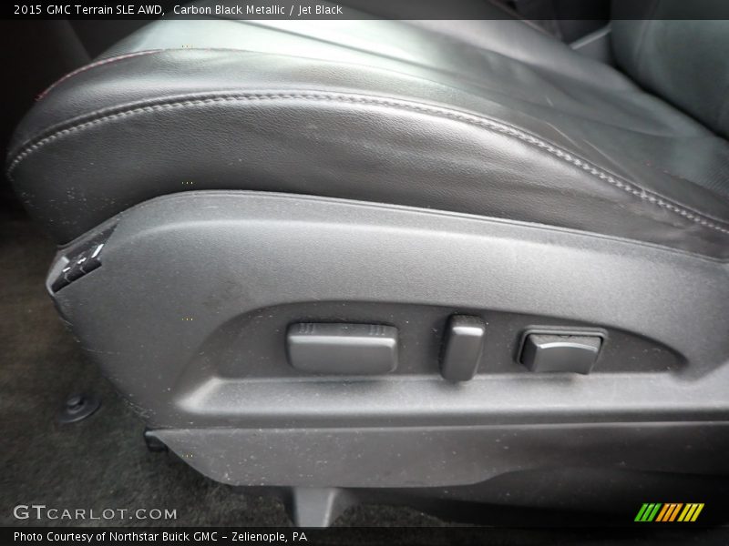 Carbon Black Metallic / Jet Black 2015 GMC Terrain SLE AWD