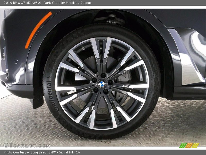 Dark Graphite Metallic / Cognac 2019 BMW X7 xDrive50i